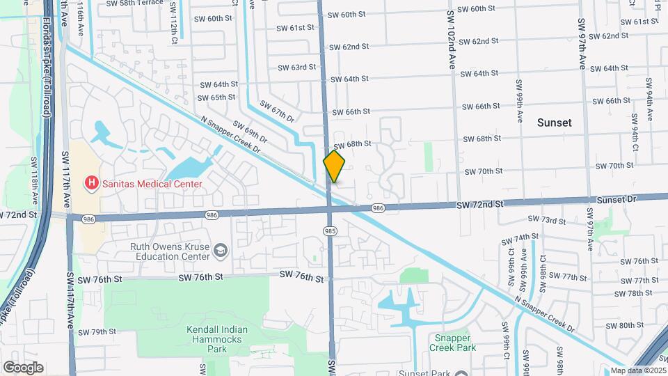 7028 SW 106th Pl Map and Location Details