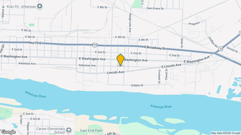 2706 Arkansas Ave Map and Location Details