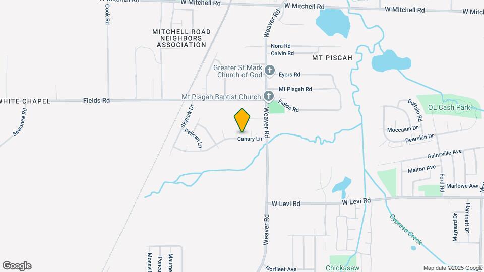 1040 Canary Ln Map and Location Details