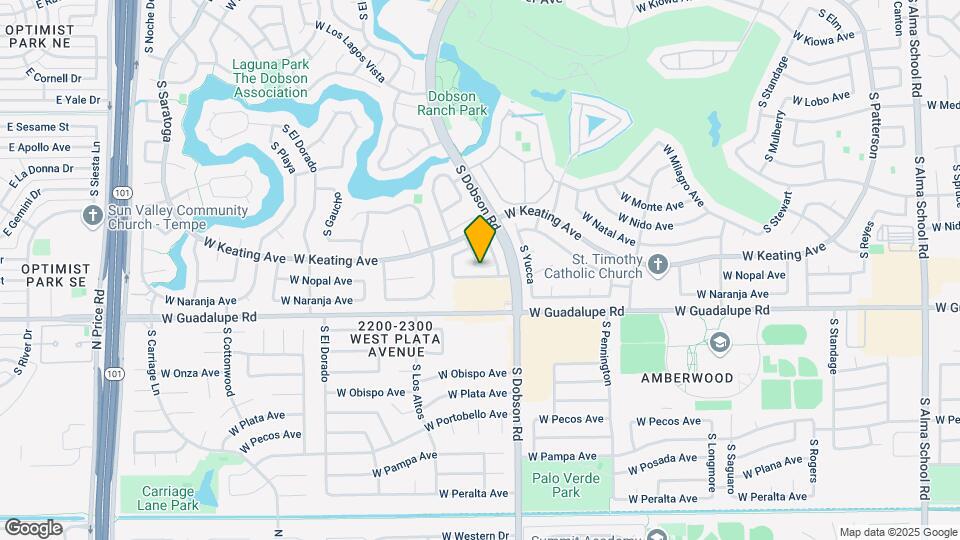 2044 W Nopal Ave Map and Location Details
