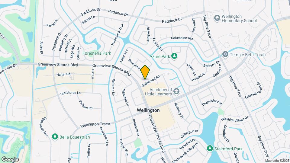 1125 Goldenrod Rd Map and Location Details