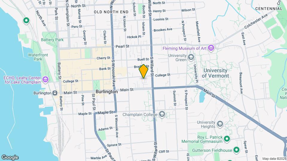 323-325-325 College St Mapa y Detalles de la Ubicación