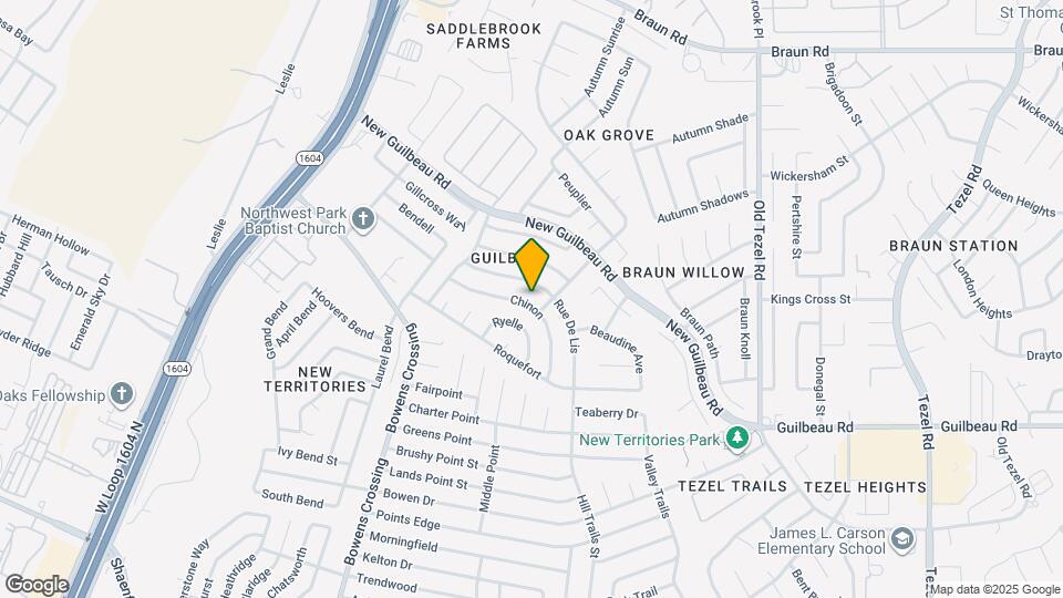 9110 Chinon Map and Location Details