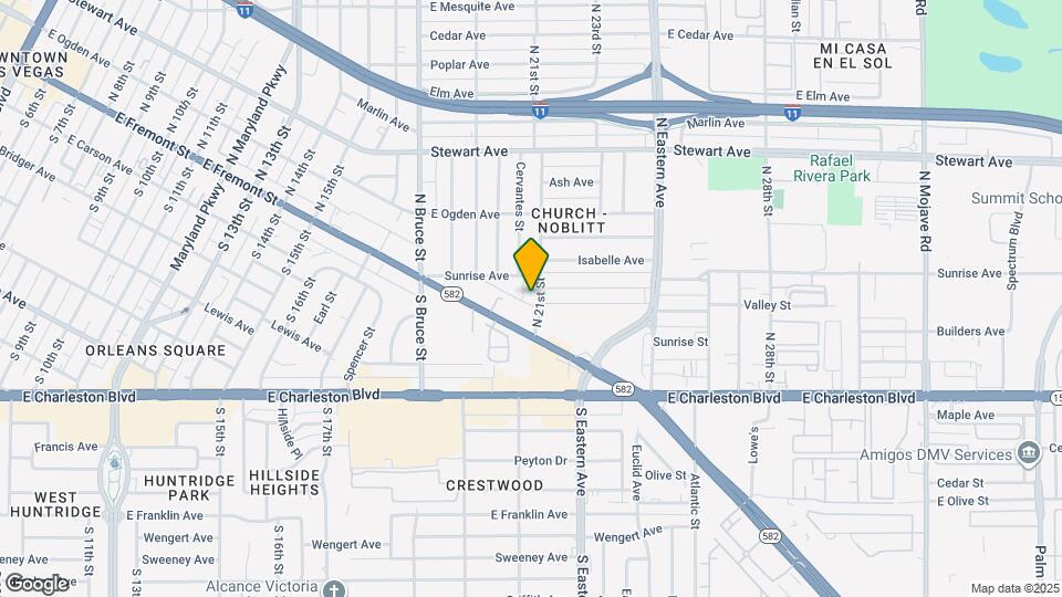 81 N 21st St Map and Location Details