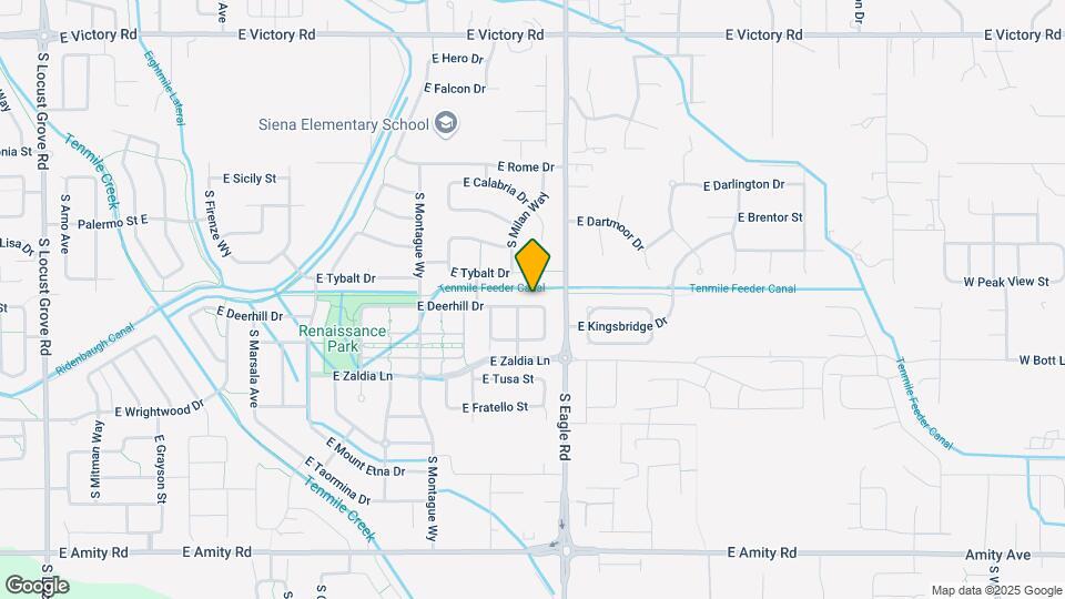3082 E Deerhill Dr Map and Location Details