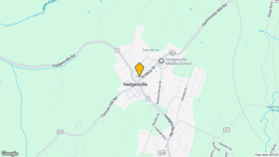 201 N Mary St Map and Location Details