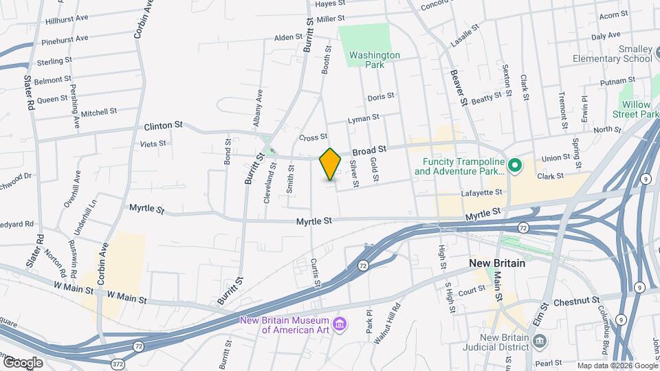 60 Booth St Map and Location Details