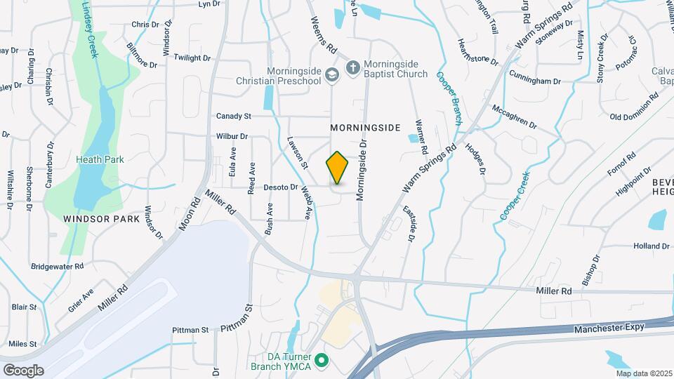 5900 Frazier Dr Map and Location Details