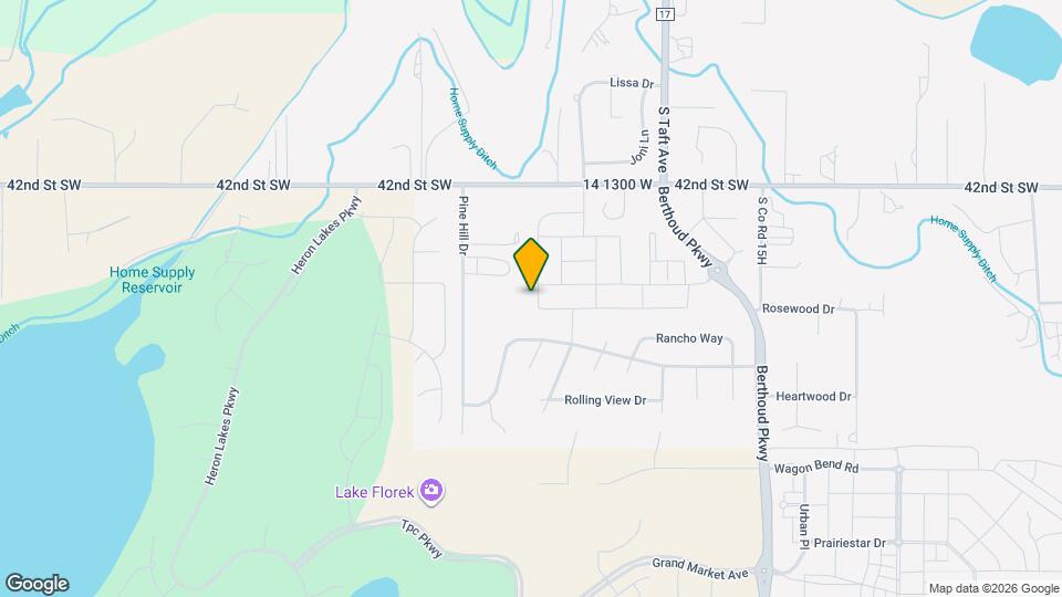 3317 Curlew Dr Map and Location Details