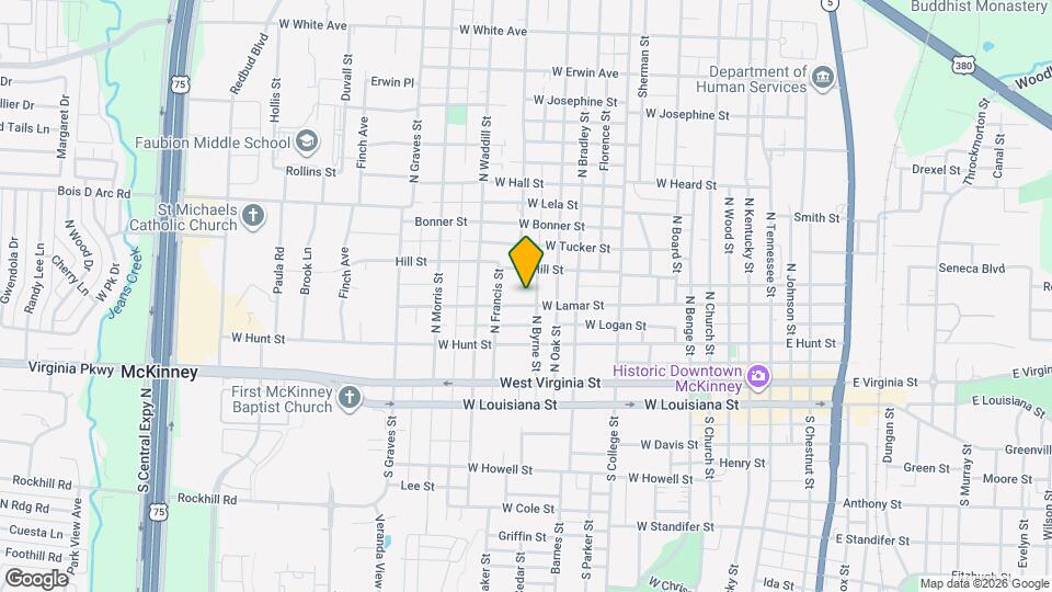 1006 W Lamar St Map and Location Details