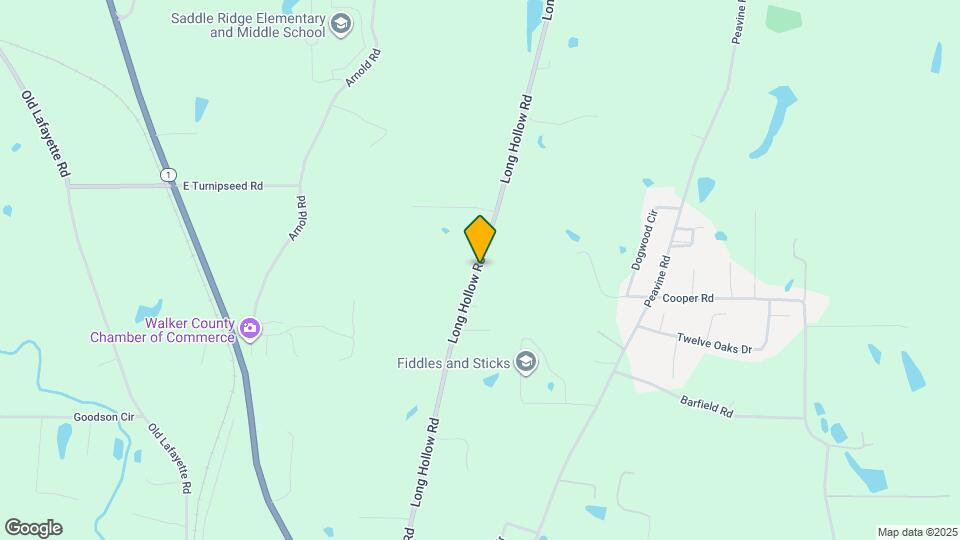 1161 Long Hollow Rd Map and Location Details