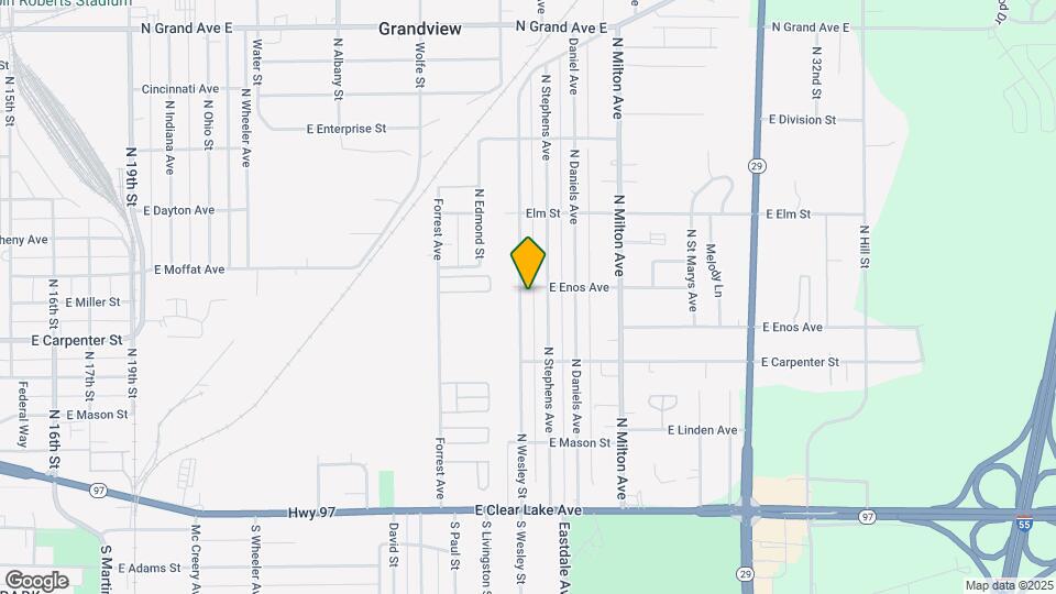 630 N Wesley St Map and Location Details