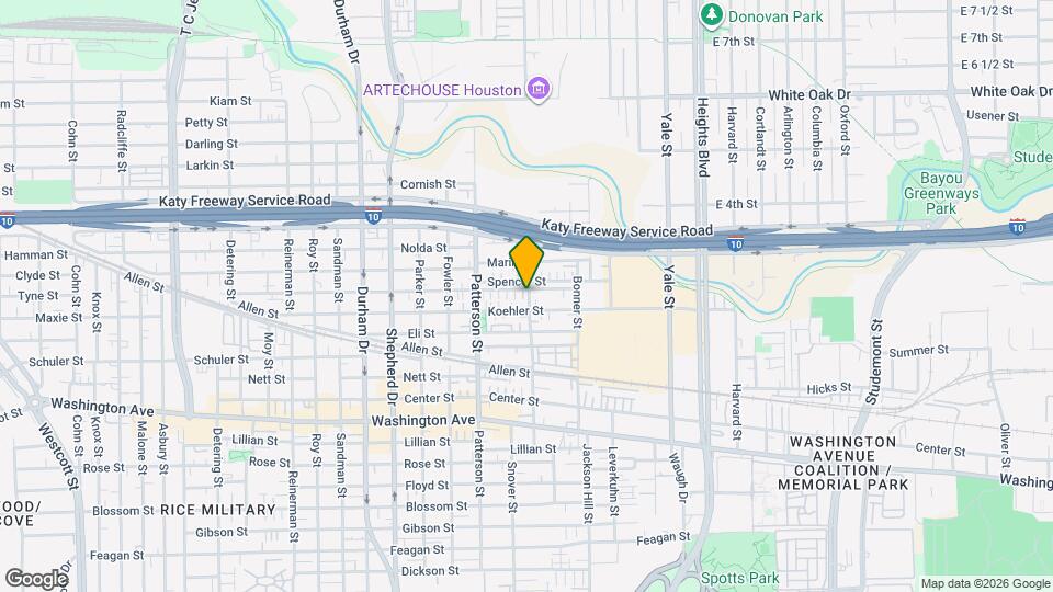 4305 Eigel St Map and Location Details