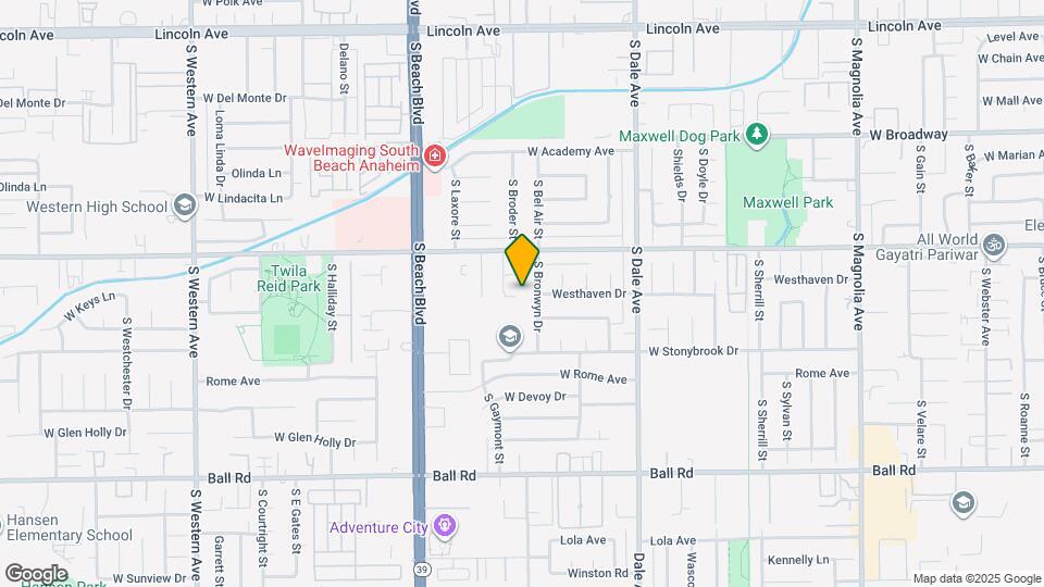 2913 Westhaven Ct Map and Location Details