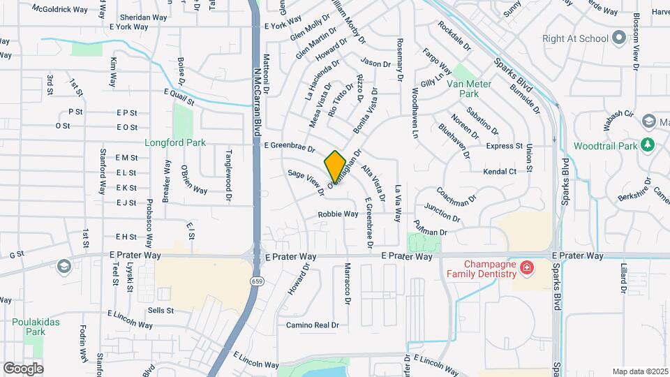 953 O'Callaghan Dr Map and Location Details