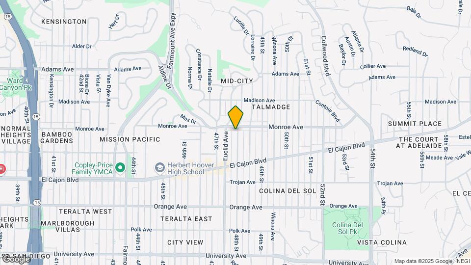 4496 1/2 48th St Map and Location Details
