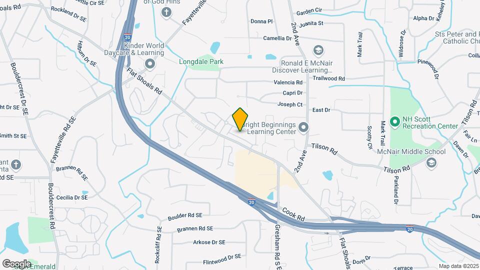 1876 South Hampton Ln SE Map and Location Details