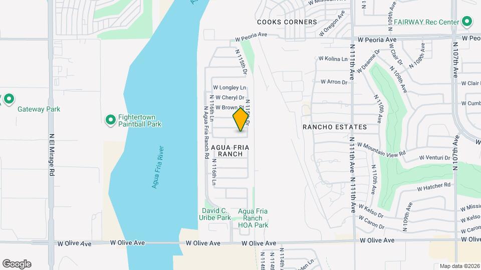 11560 W Purdue Ave Mapa y Detalles de la Ubicación
