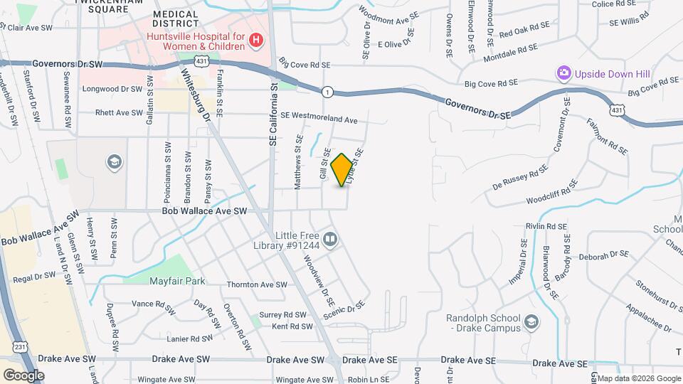 2222 Lytle St SE Mapa y Detalles de la Ubicación