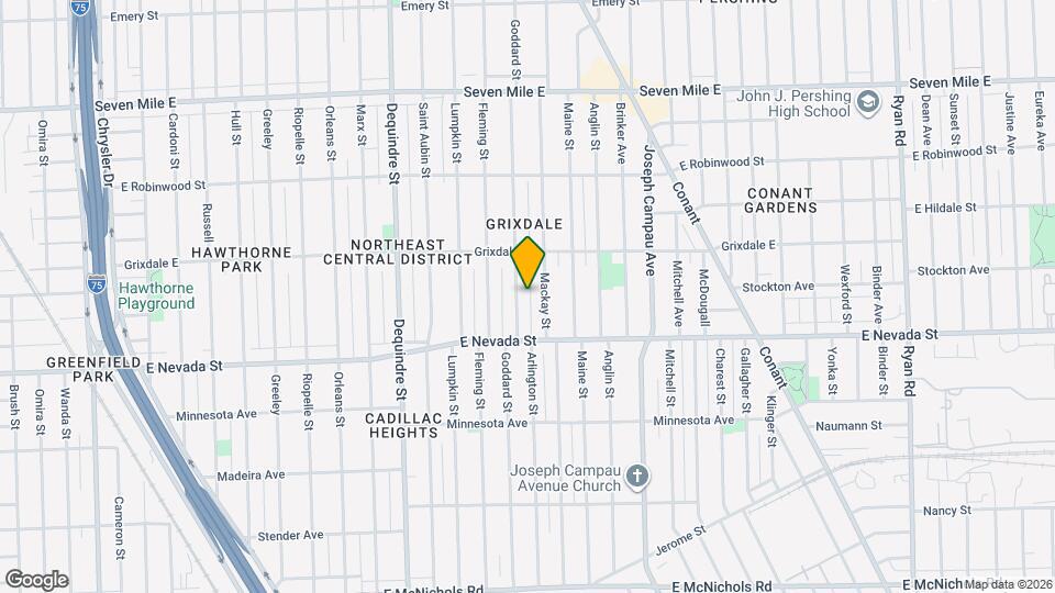 18084 Goddard St Map and Location Details