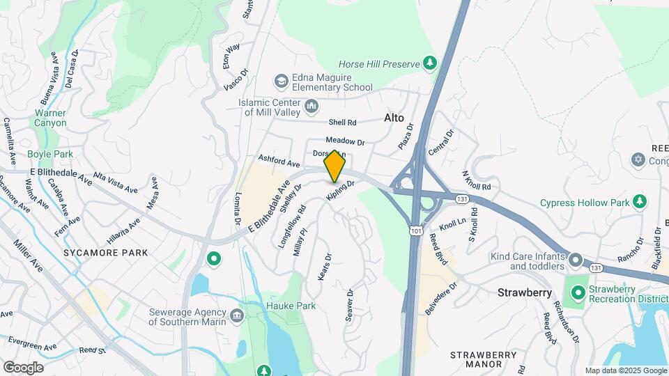 1 Shelley Dr Mapa y Detalles de la Ubicación