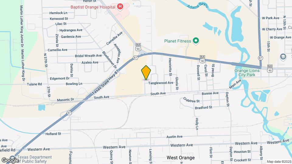 3010 Tanglewood Ave Map and Location Details