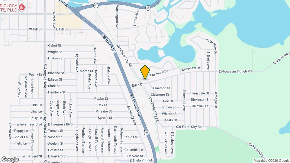 1112 Eden Dr Map and Location Details