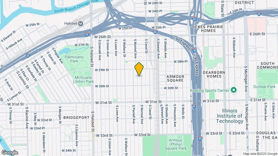 2932 S Normal Ave, Unit 1 Mapa y Detalles de la Ubicación