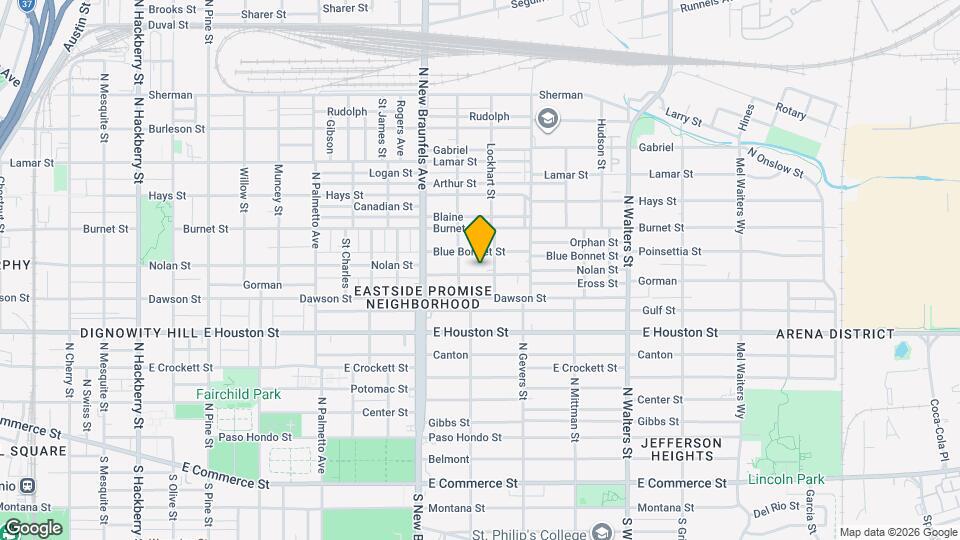 1727 Nolan St Map and Location Details