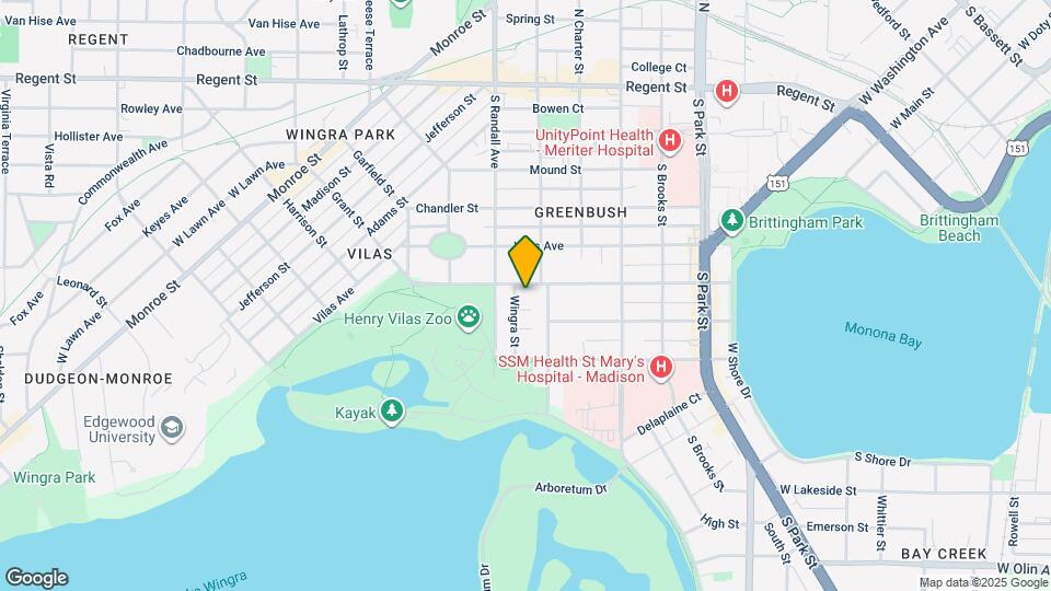 1319 Drake St, Unit #2 Mapa y Detalles de la Ubicación