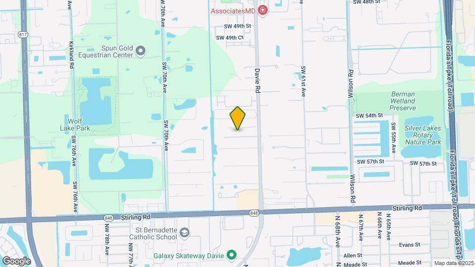 6455 SW 55th Pl Mapa y Detalles de la Ubicación