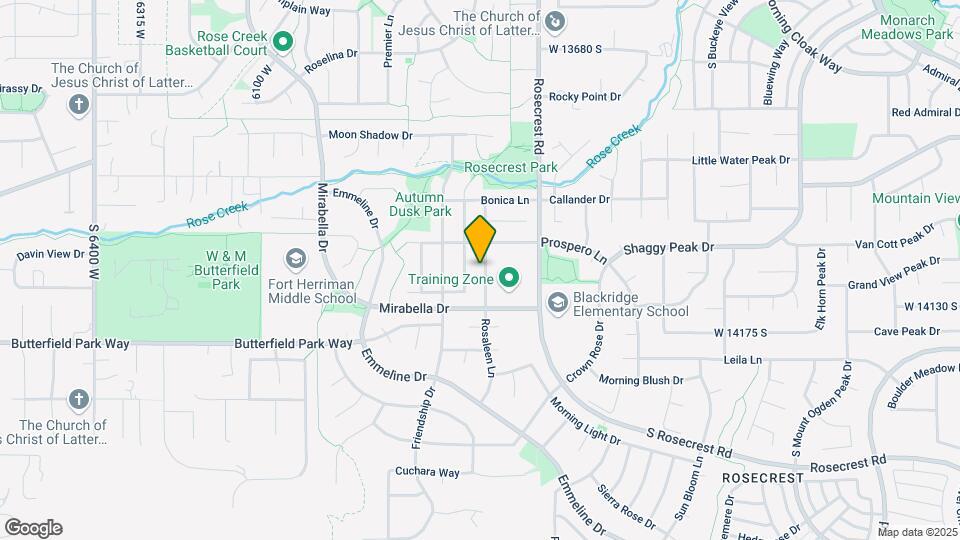 14064 S Rosaleen Ln Map and Location Details