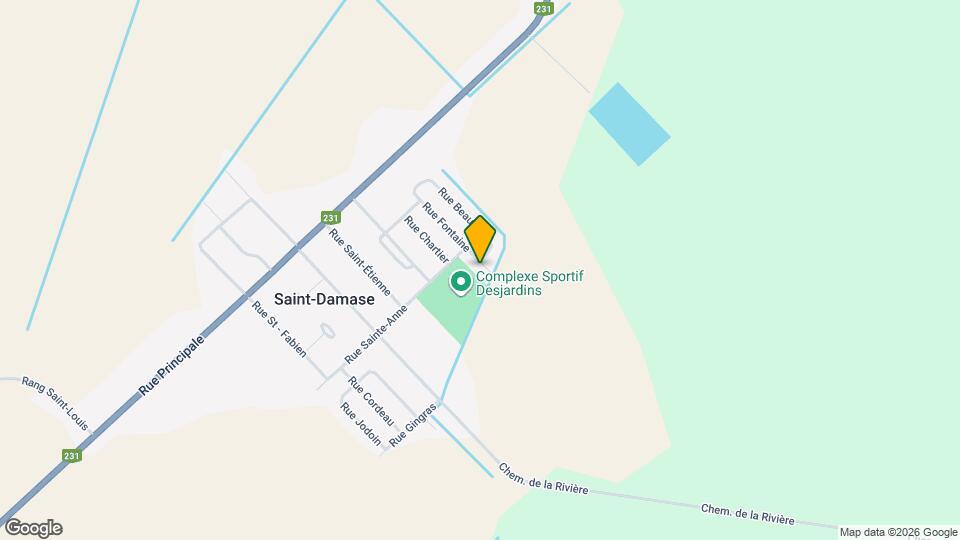 211 Fontaine Rue Map and Location Details