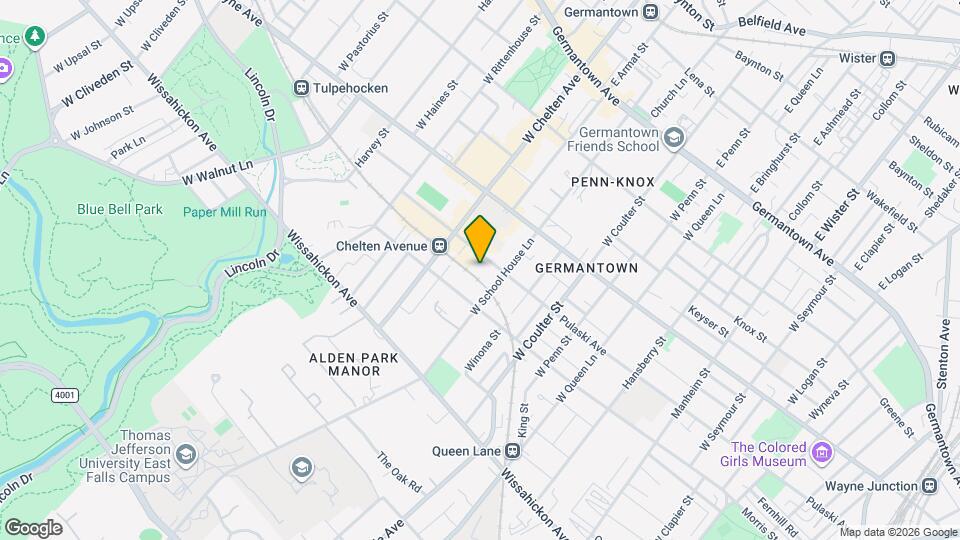 5524 Pulaski Ave Mapa y Detalles de la Ubicación