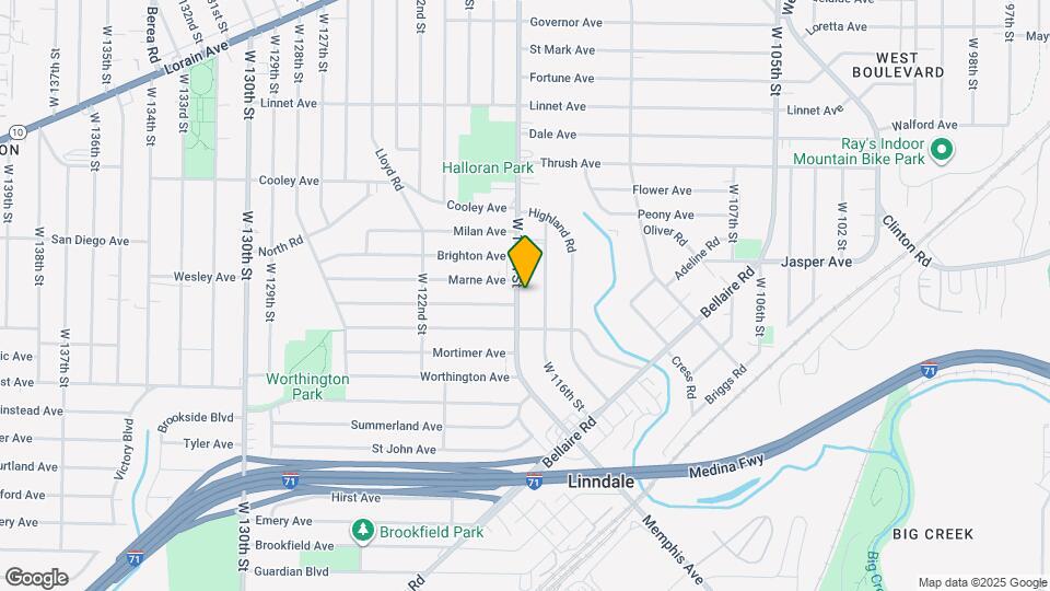 3753 W 117th St Map and Location Details