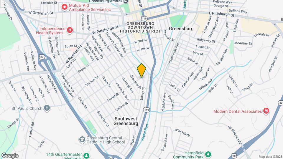 302 Foster St Map and Location Details