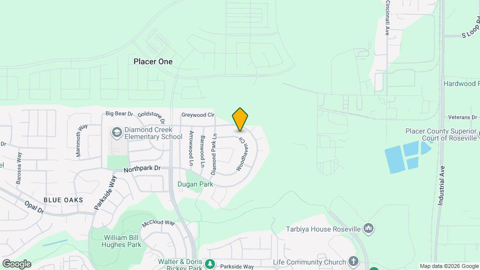 1692 Woodhaven Cir Map and Location Details