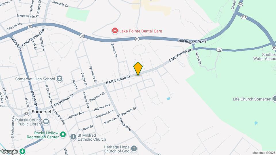 927 E Mt Vernon St Map and Location Details