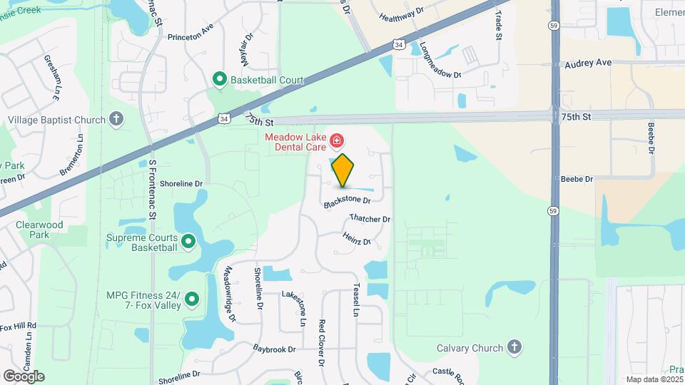 3984 Blackstone Dr Map and Location Details