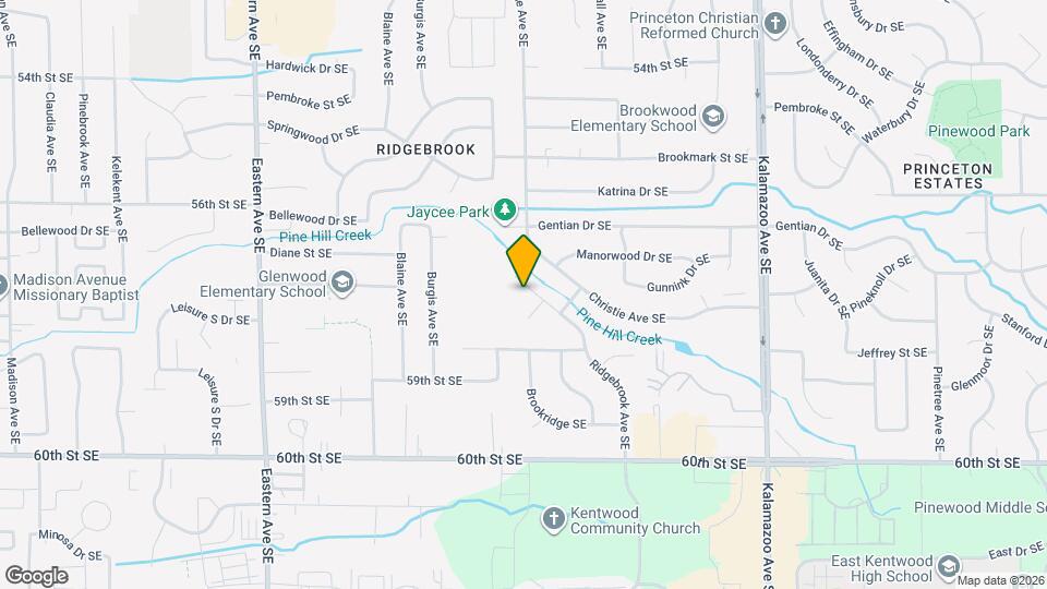 5729 Ridgebrook Ave SE Map and Location Details