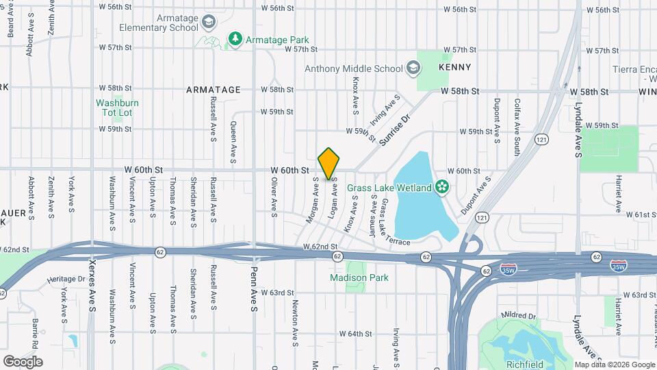 6012 Logan Ave S Map and Location Details