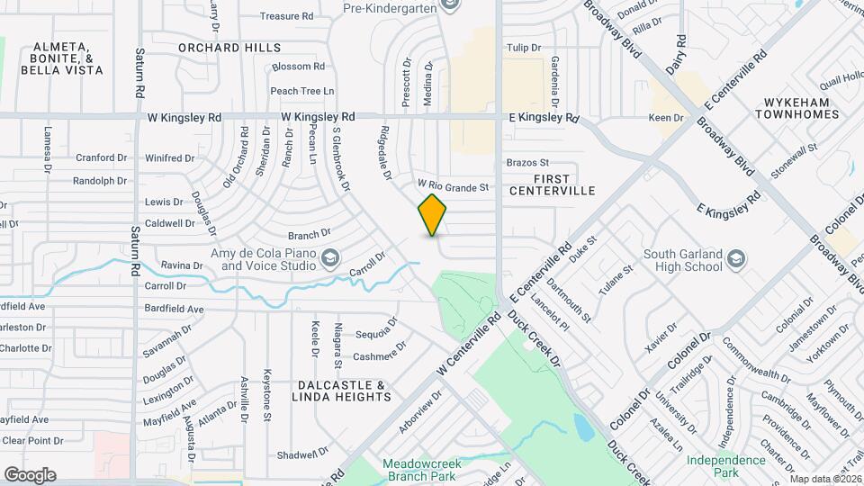 3501 Ridgedale Dr Map and Location Details