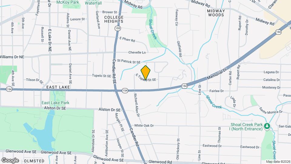 2511 E Tupelo St SE Map and Location Details
