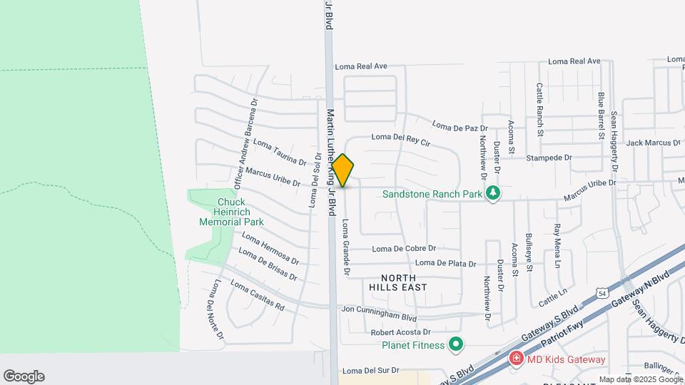 11181 Loma Grande Dr Map and Location Details