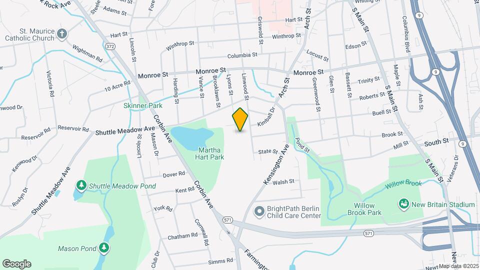 152 Lyons St Map and Location Details