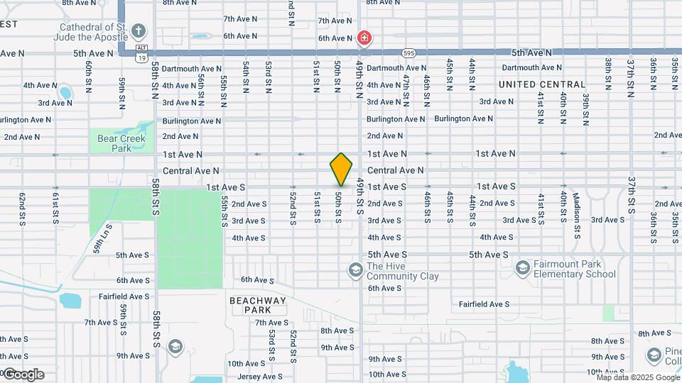 4954 1st Ave S Map and Location Details