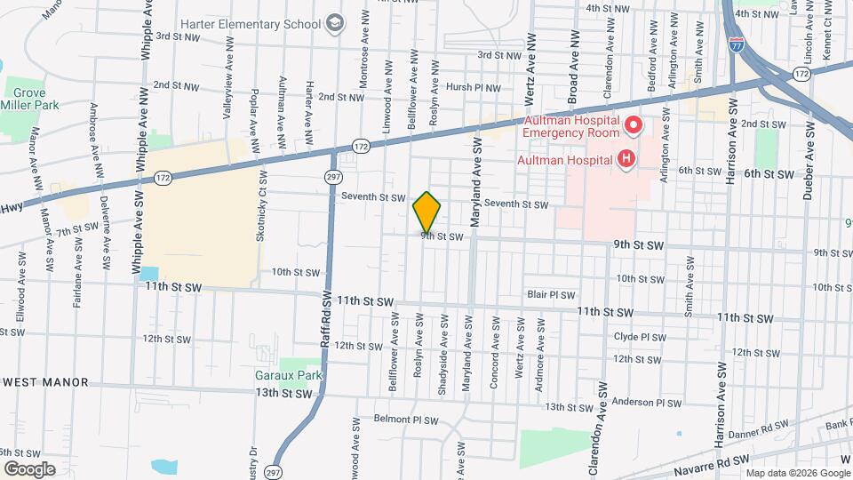 900 Roslyn Ave SW Map and Location Details