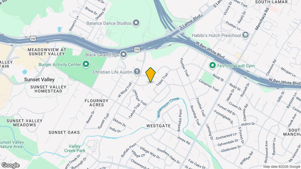 4703 Sagebrush Trail Map and Location Details