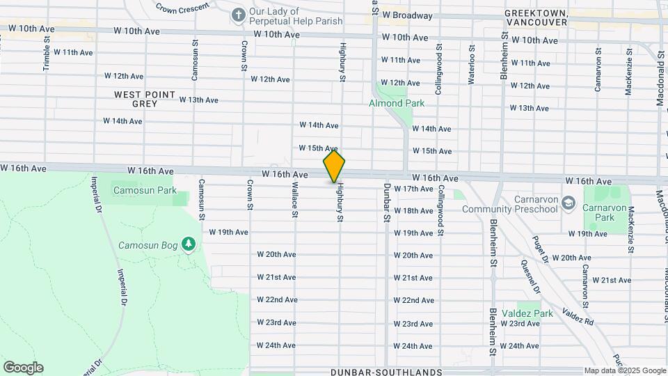 3808 W 17th Ave Map and Location Details