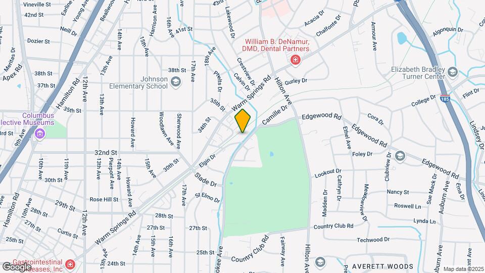 3305 Cherokee Ave Map and Location Details